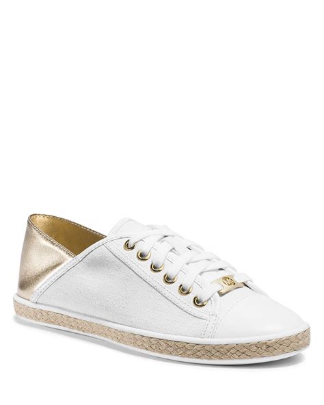 michael kors kristy espadrille sneakers|MICHAEL Michael Kors Kristy Slide Lace.